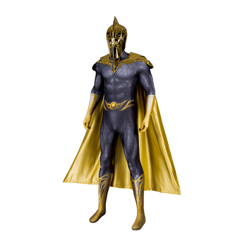 Doctor Fate Costume Black Adam 2022 Kent Nelson Jumpsuit Cape Mask