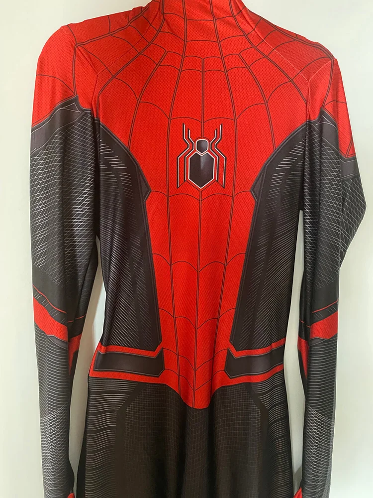 Spider-man: Far From Home Spiderman Zentai Cosplay Costume.-1-140cm