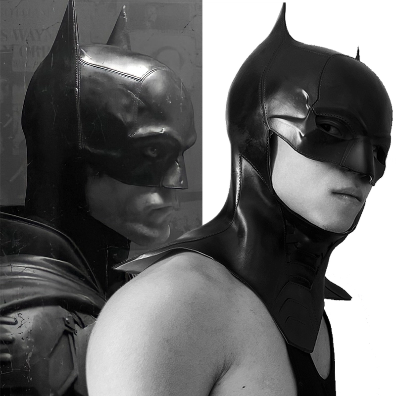 New Batman Mask Latex Fancy Dress Face Mask Halloween Costume Props