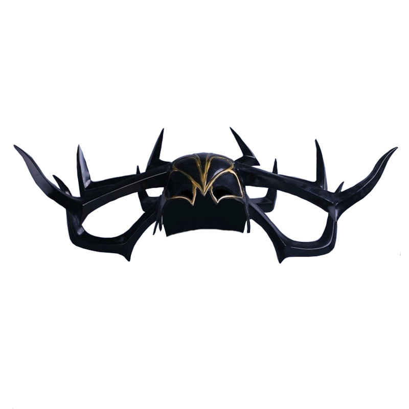 Thor: Ragnarok Hela Costume Mask Headwear Cosplay Props