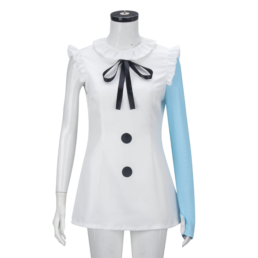 Uta Cosplay Costume One Piece Film Red Pink Halloween Coat Dress