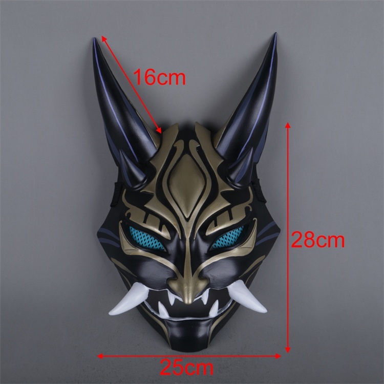 Genshin Impact Xiao Halloween Costume Mask Cosplay Props