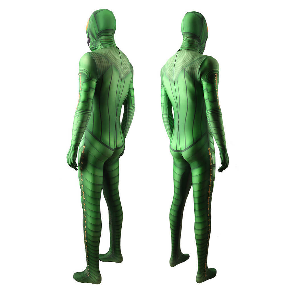 Green Goblin Halloween Costume Spider-Man No Way Home Jumpsuit Mask