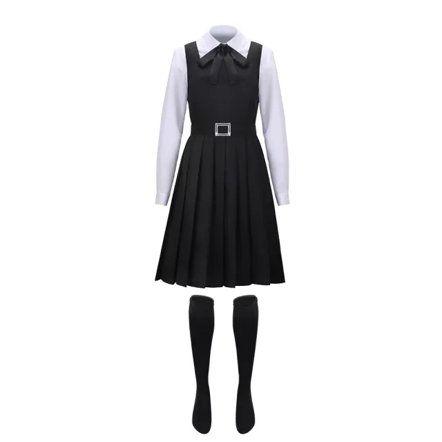 Chainsaw Man Mitaka Asa Halloween Costume Dress Shirt