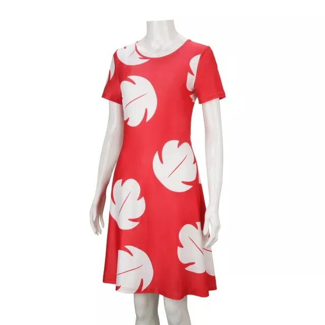 Lilo & Stitch Costume Lilo Pelekai Cosplay Dress Kids Adults Takerlama(Ready To Ship)