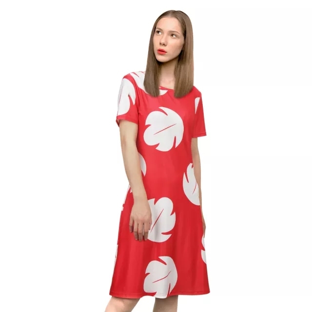 Lilo & Stitch Costume Lilo Pelekai Cosplay Dress Kids Adults Takerlama(Ready To Ship)