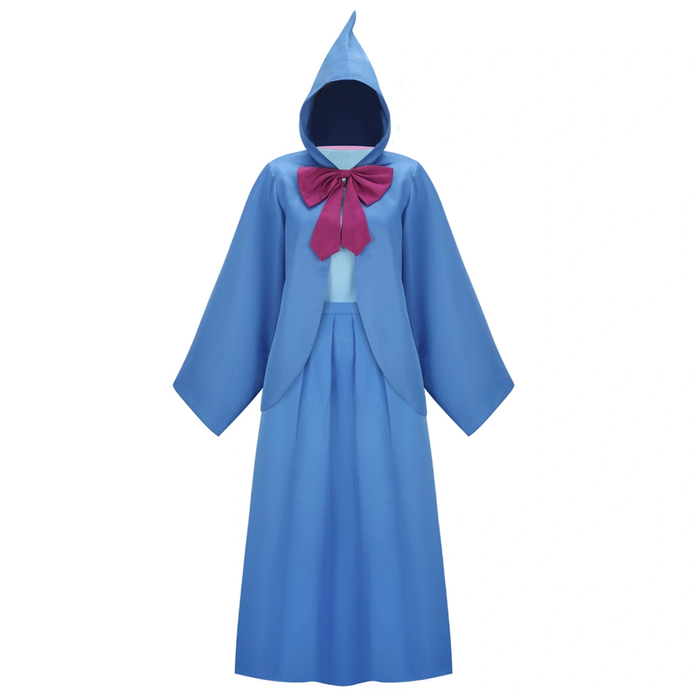 Women Cinderella Fairy Godmother Halloween Costume Outfits Takerlama
