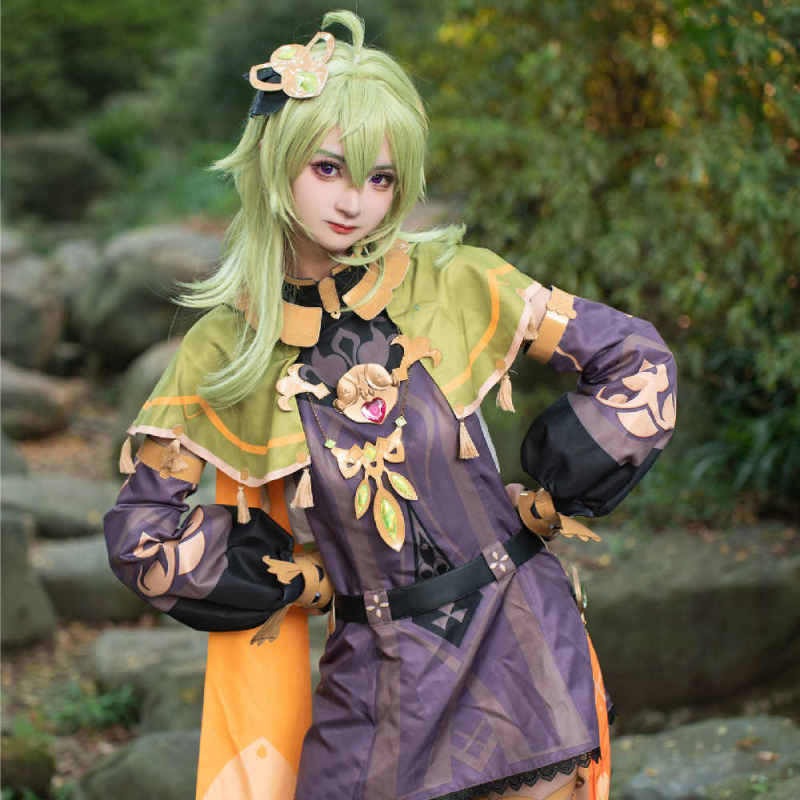 Genshin Impact Collei Halloween Cosplay Costume L XXL in Stock Takerlama