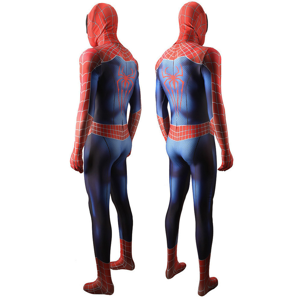 The Amazing Spider-Man 2 Peter Parker Costume Mask Rise of Electro Superhero Suit