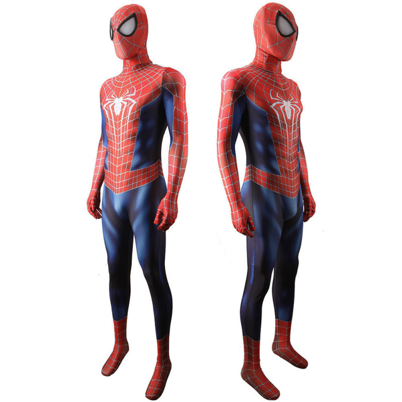 The Amazing Spider-Man 2 Peter Parker Costume Mask Rise of Electro Superhero Suit