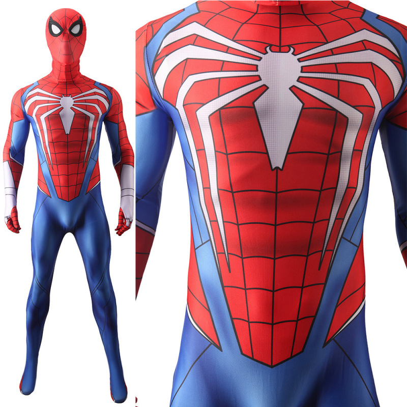PS5 Spider-Man 2 Advanced Suit Peter Parker Halloween Costume