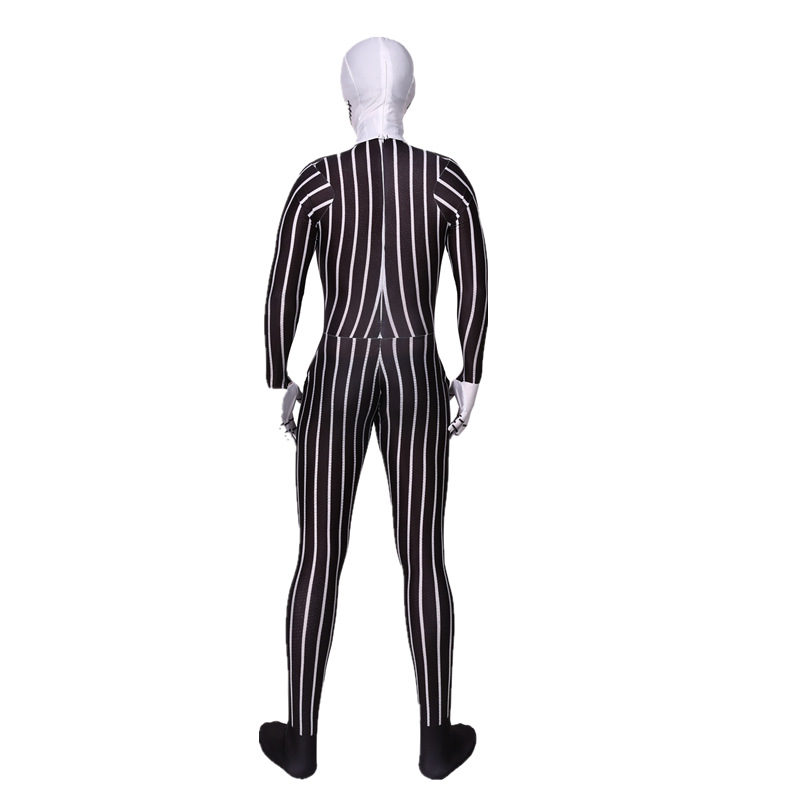 Jack Skellington Halloween Costume Pumpkin King Halloween Jumpsuit The Nightmare Before Christmas  Takerlama