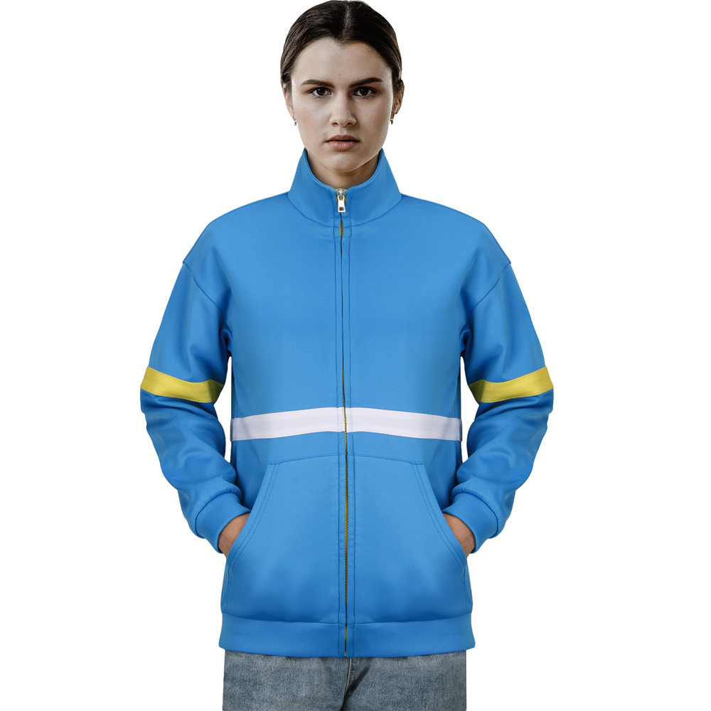 Max Mayfield Blue Costume Stranger Things 4 Cosplay Hoodie Takerlama