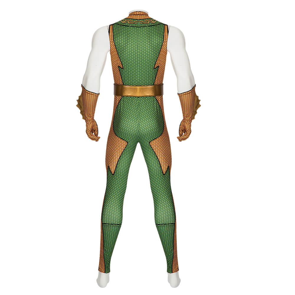 The Boys The Deep Costume Halloween Cosplay Jumpsuit Boots-Takerlama