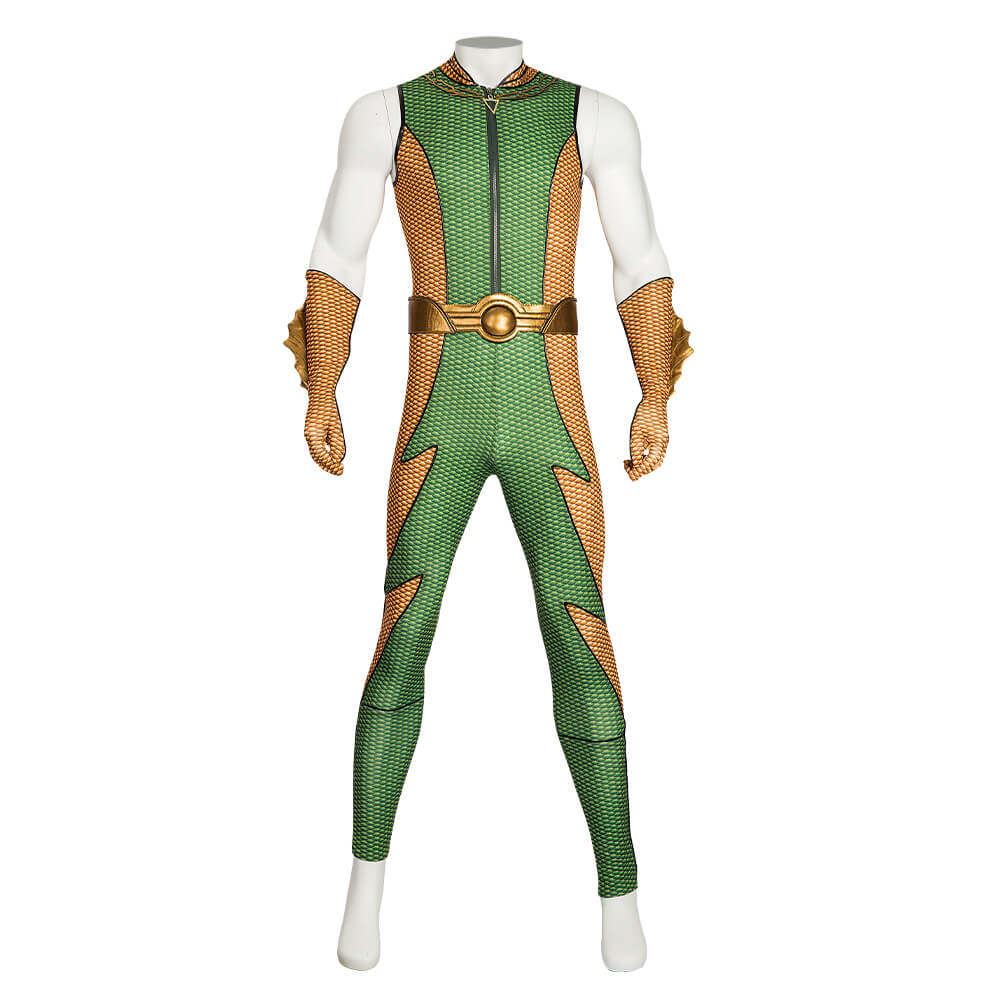 The Boys The Deep Costume Halloween Cosplay Jumpsuit Boots-Takerlama