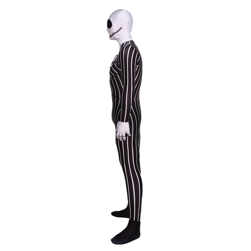 Jack Skellington Halloween Costume Pumpkin King Halloween Jumpsuit The Nightmare Before Christmas  Takerlama