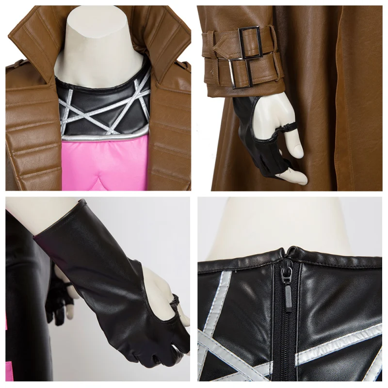 Gambit Remy Lebeau Cosplay Costume X-Men Outfits S M XL In Stock Takerlama
