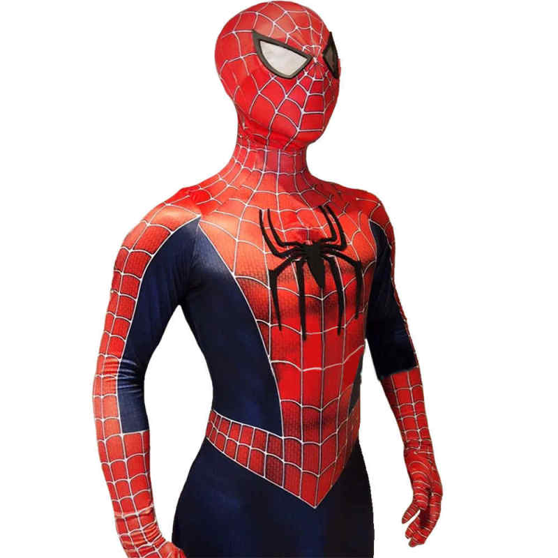 Sam Raimi Spiderman Costume Tobey Maguire Superhero  Suit