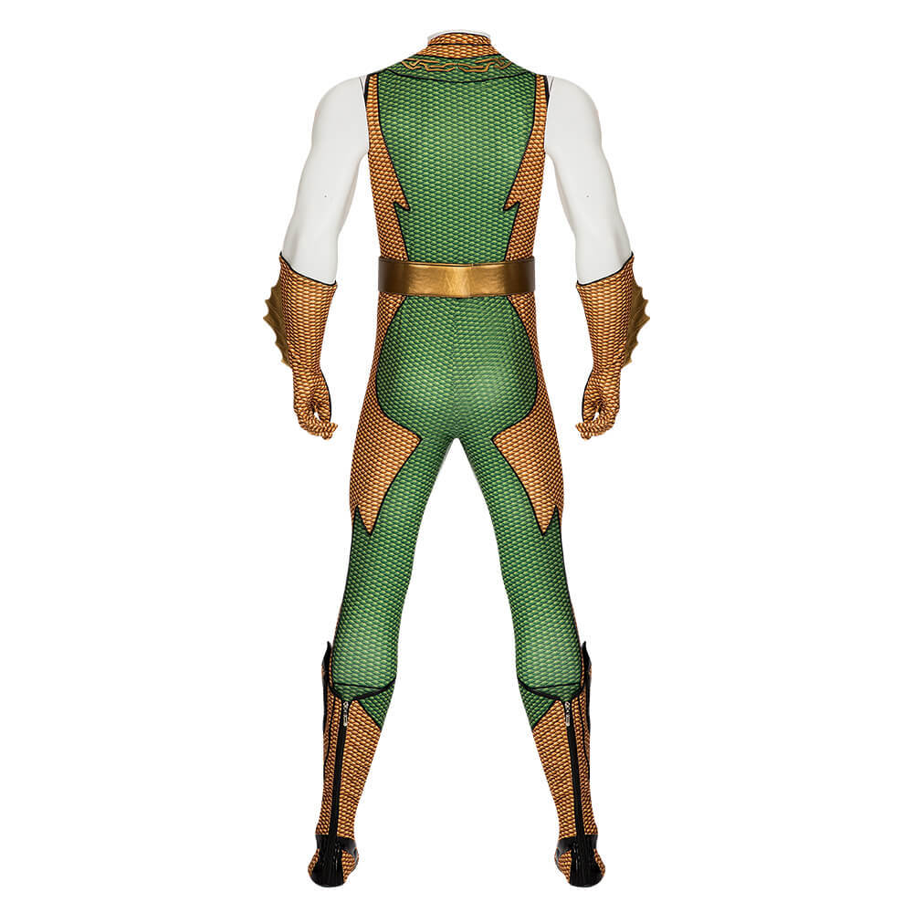 The Boys The Deep Costume Halloween Cosplay Jumpsuit Boots