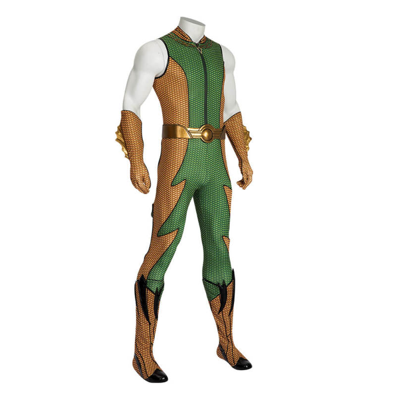 The Boys The Deep Costume Halloween Cosplay Jumpsuit Boots