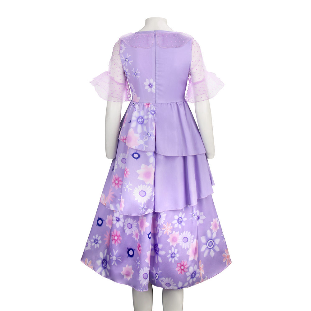Disney Encanto Isabela Madrigal Cosplay Dress Kids (Ready to Ship)