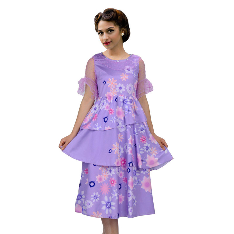 Disney Encanto Isabela Madrigal Cosplay Dress Kids (Ready to Ship)