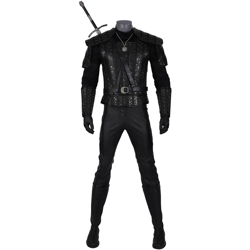 NEW! The Witcher 3: shops Wild Hunt Geralt of Rivia Cosplay Costume Size: M