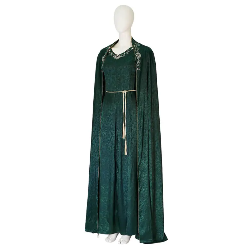 Alicent Hightower Cosplay Costume House of the Dragon Green Party Outfits