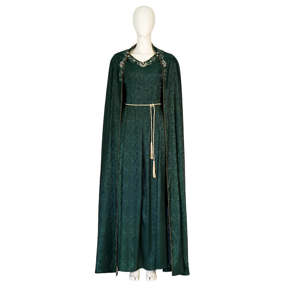 Alicent Hightower Cosplay Costume House of the Dragon Green Party Outfits