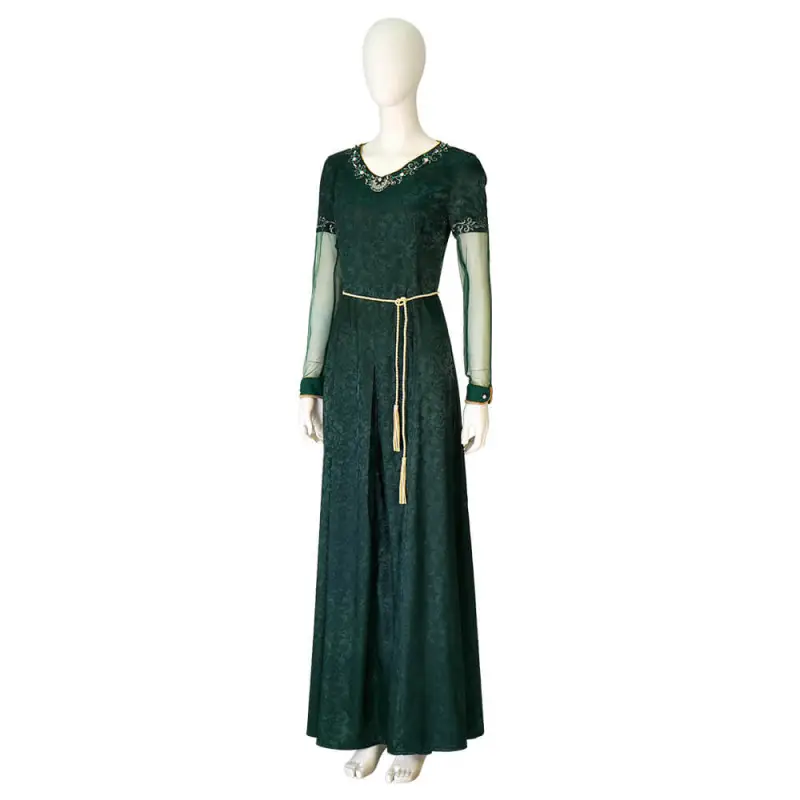 Alicent Hightower Cosplay Costume House of the Dragon Green Party Outfits