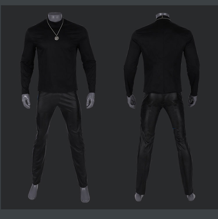 The Witcher 3 Cavill Geralt of Rivia Halloween Cosplay Costume Takerlama