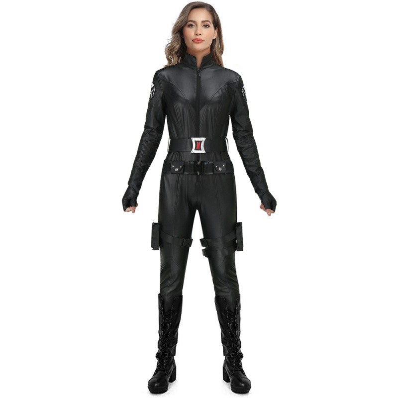 Black Widow Halloween Costume Civil War Universe Space Cosplay Outfits Women (Ready To Ship)