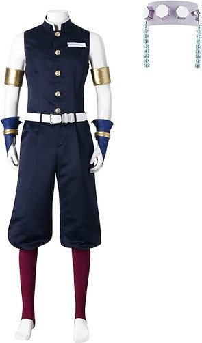 Adult Demon Slayer Kimetsu no Yaiba Tengen Uzui Cosplay Costume