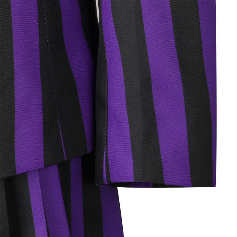 Addam Academy Halloween Costume Stripe School Uniform （Ready To Ship）