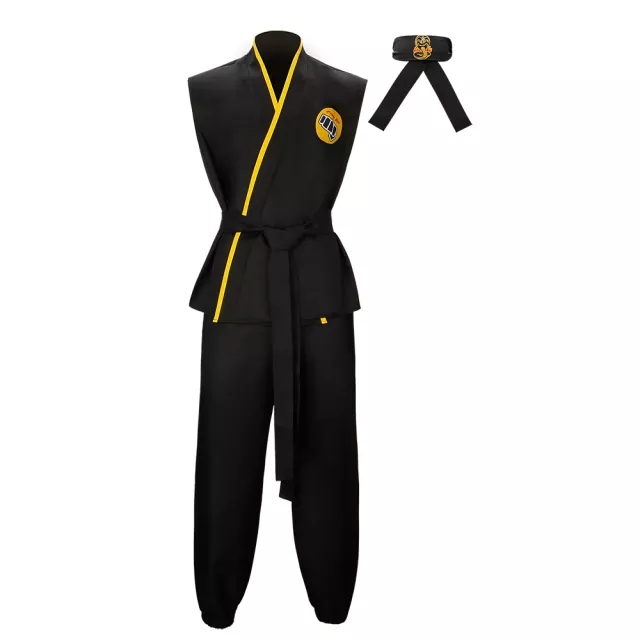 Cobra Kai  Karate Kid Robby Keene Cosplay Costume Takerlama