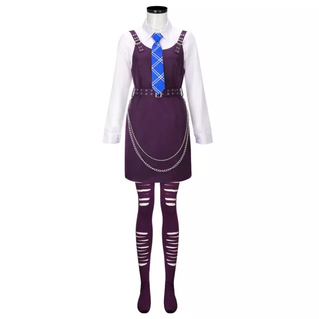 Monster High The Movie Frankie Stein Cosplay Costume Outfits Dress Shirt Takerlama