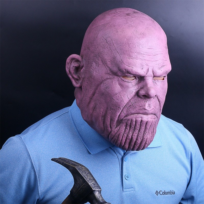 Deluxe Thanos Mask Avengers: Endgame Halloween Props Replica