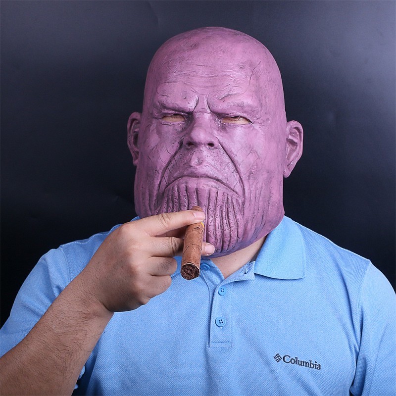 Deluxe Thanos Mask Avengers: Endgame Halloween Props Replica