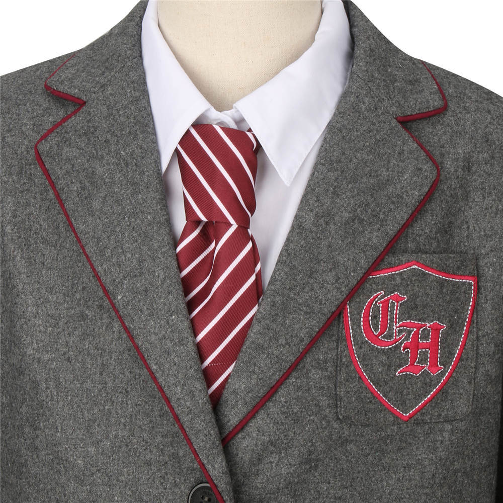 Girl Matilda The Musical Costume Roald Dahl School Uniform for Kids In Stock-Takerlama