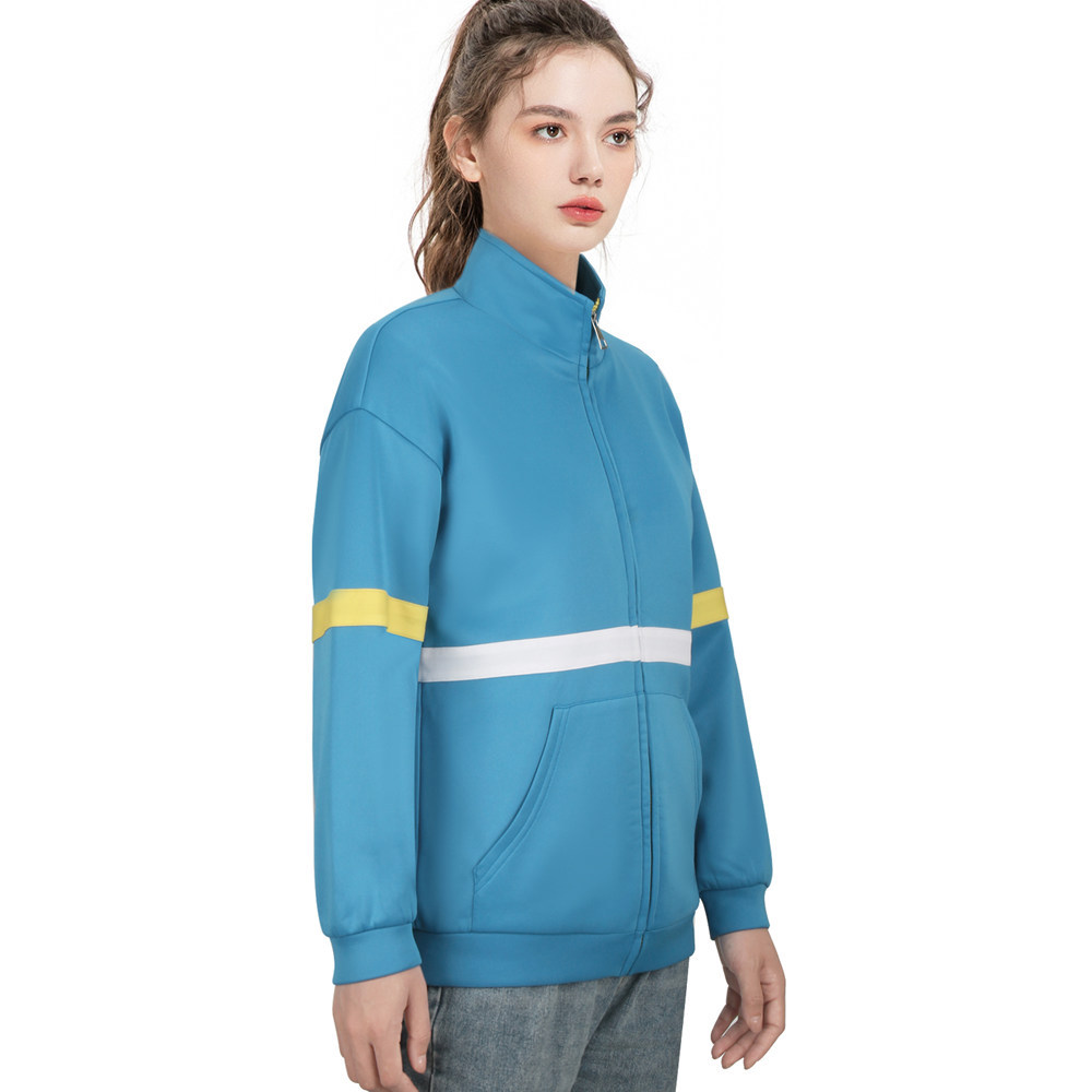 Girl Max Mayfield Blue Costume Stranger Things 4 Cosplay Hoodie Kids (Ready To Ship) Takerlama