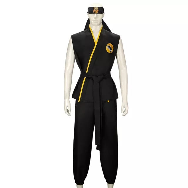 Cobra Kai  Karate Kid Robby Keene Cosplay Costume  Johnny Lawrence