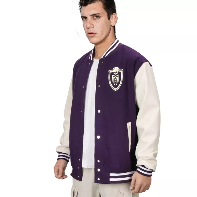 Monster High: The Movie Heath Burns Varsity Jacket  Cosplay Coat