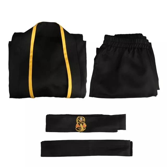 Cobra Kai  Karate Kid Robby Keene Cosplay Costume  Johnny Lawrence