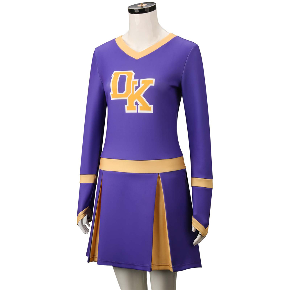 Jennifer Check Cheerleading Cosplay Outfits Dress Jennifer's Body DK Uniform Women Christmas Gift Takerlama