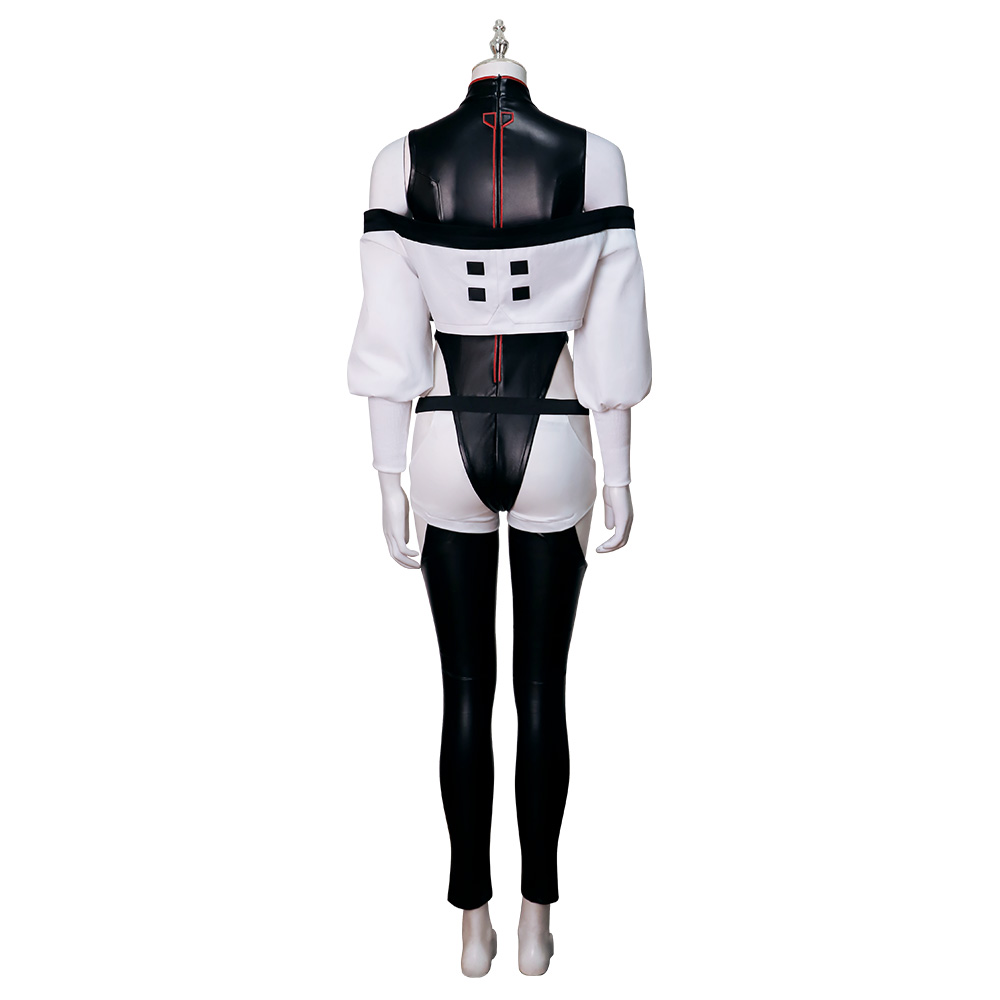 Women Cyberpunk: Edgerunners Lucy Lucyna Kushinada Cosplay Costume Leather Jumpsuit Takerlama