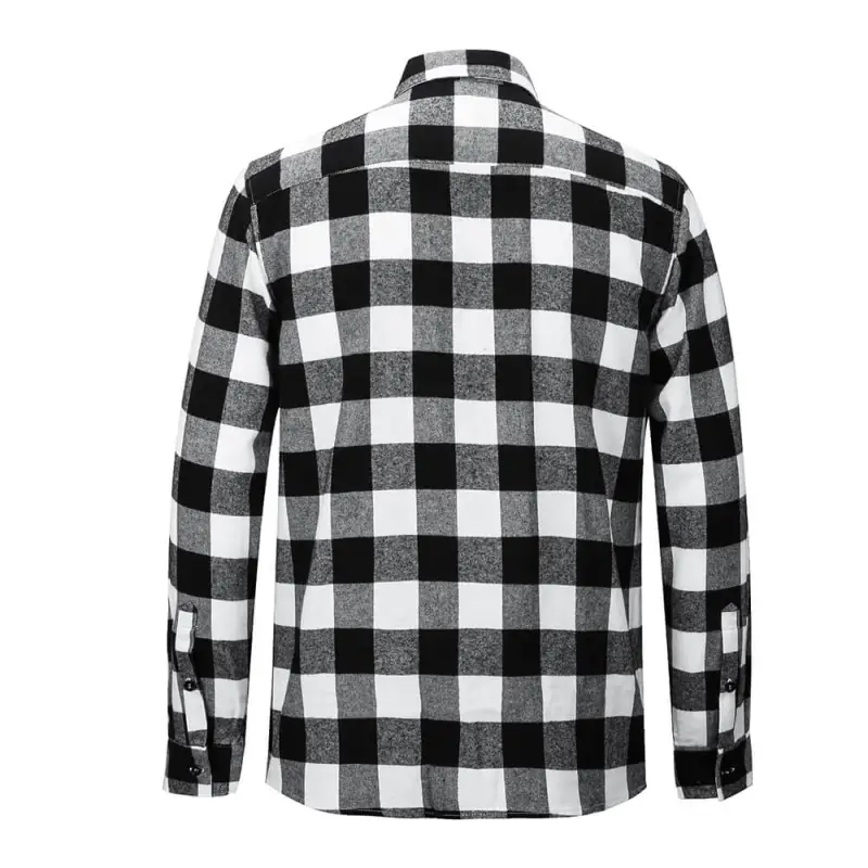 BeetleJuice Adam Maitland Costume Men's Button Down Regular Fit Long Sleeve Plaid Shirt In Stock Takerlama