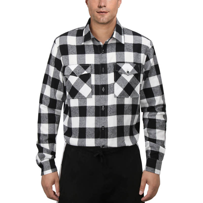 BeetleJuice Adam Maitland Costume Men's Button Down Regular Fit Long Sleeve Plaid Shirt In Stock Takerlama