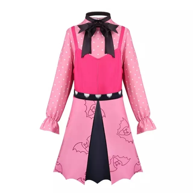 Kids Monster High Draculaura Cosplay Costume