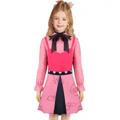 Kids Monster High Draculaura Cosplay Costume