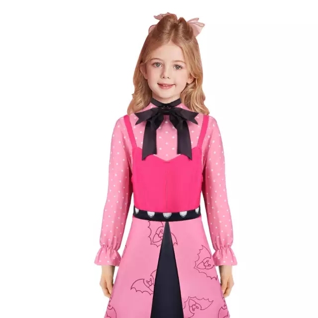 Kids Monster High Draculaura Cosplay Costume